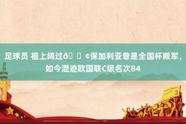 足球员 祖上阔过😢保加利亚曾是全国杯殿军，如今混迹欧国联C级名次84