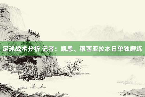 足球战术分析 记者：凯恩、穆西亚拉本日单独磨练