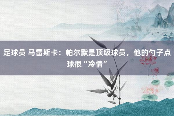 足球员 马雷斯卡：帕尔默是顶级球员，他的勺子点球很“冷情”