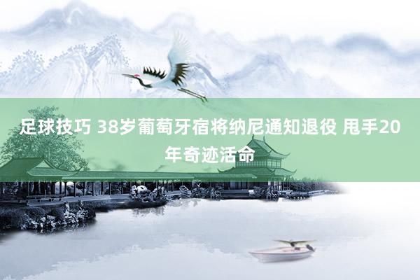 足球技巧 38岁葡萄牙宿将纳尼通知退役 甩手20年奇迹活命