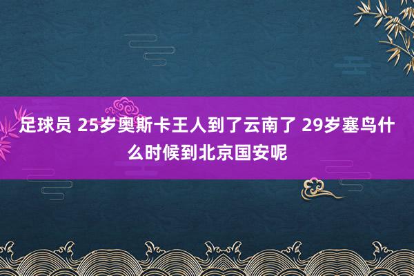 足球员 25岁奥斯卡王人到了云南了 29岁塞鸟什么时候到北京国安呢